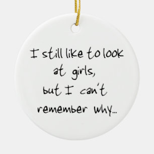 Ich sehe mir noch immer gerne Mädchen-Ziergegenstä Keramik Ornament