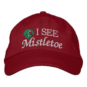 Ich sehe Mistletoe - SRF Bestickte Kappe