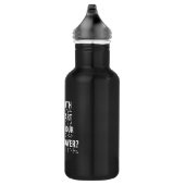 Ich sehe mit meinem Herzen - Blindheit Blindheit B Edelstahlflasche (Rechts)