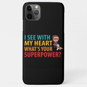 Ich sehe mit meinem Herzjunge - Blindheit Blindhei Case-Mate iPhone Hülle