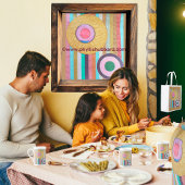 Ich sehe mittlere geschenktüte