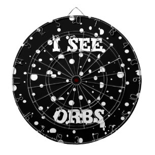 Ich sehe Orbs-Dartboard Dartscheibe