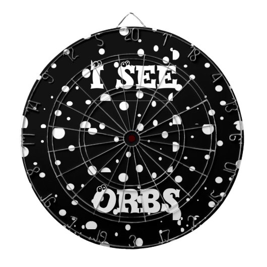 Ich sehe Orbs-Dartboard Dartscheibe (vorne)