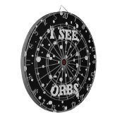 Ich sehe Orbs-Dartboard Dartscheibe (Vorderseite Links)