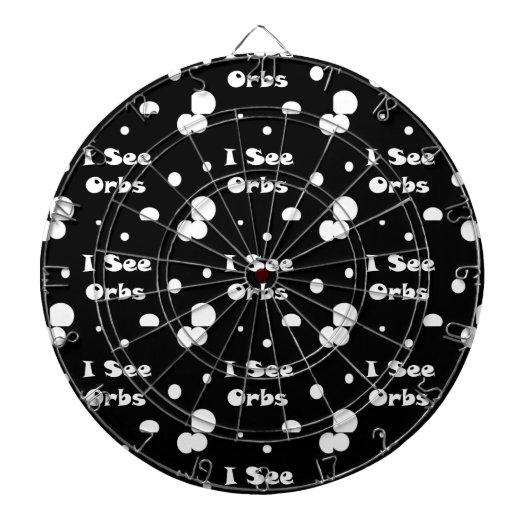 Ich sehe Orbs-Dartboard Dartscheibe (vorne)