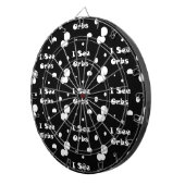 Ich sehe Orbs-Dartboard Dartscheibe (Vorderseite rechts)