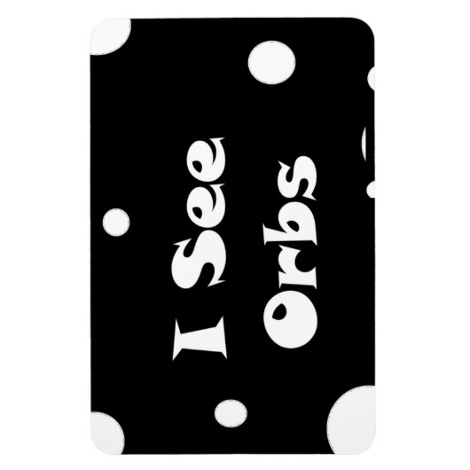 Ich sehe Orbs-flexi-Magnet Magnet (Vertikal)