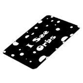 Ich sehe Orbs-flexi-Magnet Magnet (Linke Seite)