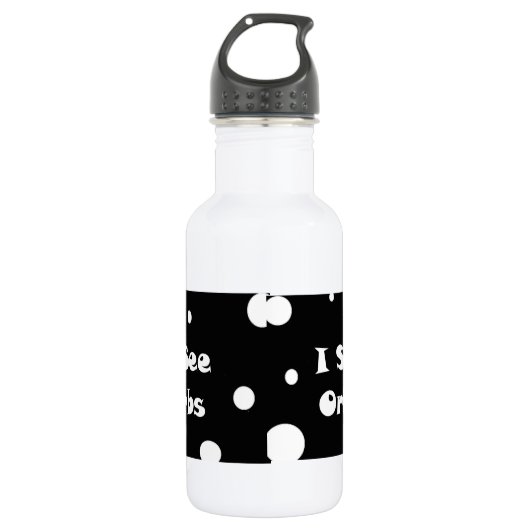 Ich sehe Orbs-liberty-Flasche Trinkflasche (Vorderseite)