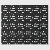 Ich sehe Orbs-Packpapier Geschenkpapier (Flach)