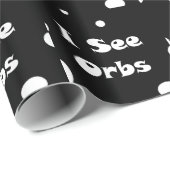 Ich sehe Orbs-Packpapier Geschenkpapier (Rolleneckpunkt)