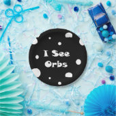 Ich sehe Orbs  Pappteller (Party)