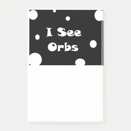 Ich sehe Orbs-post-it-notes Post-it Klebezettel (Vorderseite)