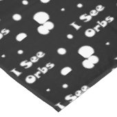 Ich sehe Orbs-tablecloth Tischdecke (Schrägansicht)