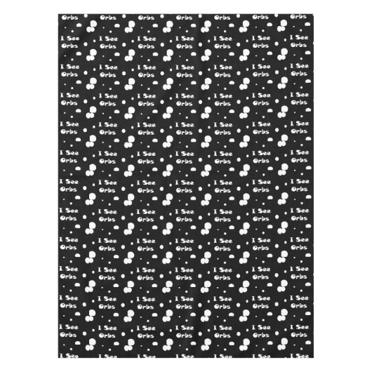 Ich sehe Orbs-tablecloth Tischdecke (Vorderseite)