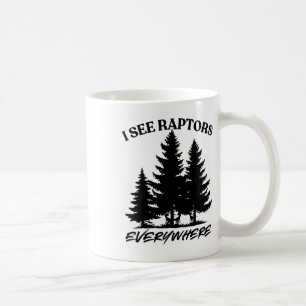 Ich sehe Raubdinosaurier überall Survival Gamer Sh Kaffeetasse