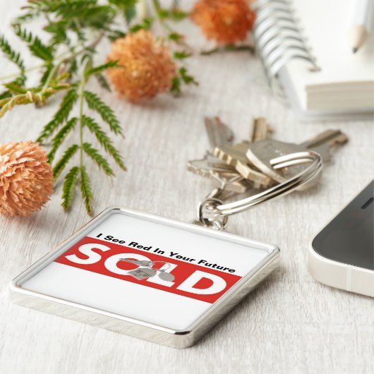 Ich sehe Rot in Ihrem zukünftigen realen Anwesen v Schlüsselanhänger (Seite)