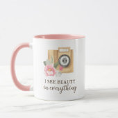 Ich sehe Schönheit in allem Fotografen Tasse (Links)