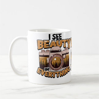 Ich sehe Schönheit in allem - Fotografie Kaffeetasse