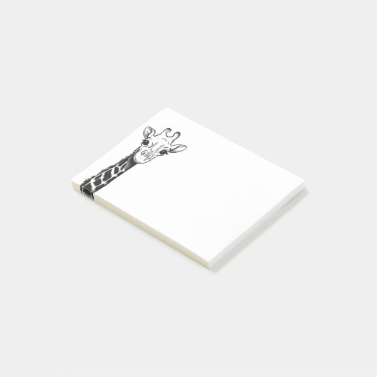 ICH SEHE SIE GIRAFFE POST-IT KLEBEZETTEL (angewinkelt)