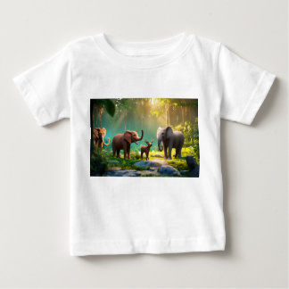 Ich sehe, Sie haben ein Bild mit einer 3D-Animatio Baby T-shirt