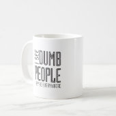 Ich sehe stumme Leute - Tasse (Vorderseite Links)
