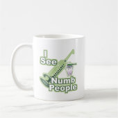 Ich sehe taube Leute Kaffeetasse (Links)