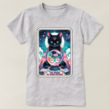Ich sehe Tobohnen Cat Tarot Card T - Shirt