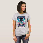 Ich sehe Tobohnen Cat Tarot Card T - Shirt (Vorne ganz)