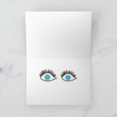 "Ich sehe Tote" Geschenke des Beerdigungsleiters Karte (Innenseite)