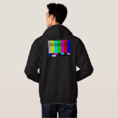 ICH SEHE TOTE PIXEL HOODIE (Schwarz voll)