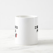 Ich sehe tote Pixel Kaffeetasse (Mittel)