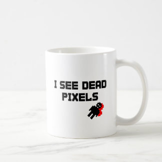 Ich sehe tote Pixel Kaffeetasse