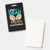 Ich sehe überall Kuchen Ausweis (Vorder- & Rückseite)