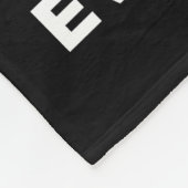 Ich sehe überall Kuchen Fleecedecke (Ecke)