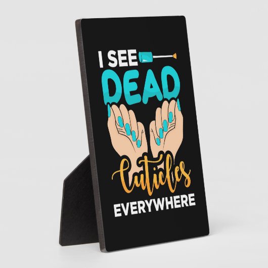 Ich sehe überall Kuchen Fotoplatte (Seite)