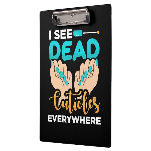 Ich sehe überall Kuchen Klemmbrett (Links)