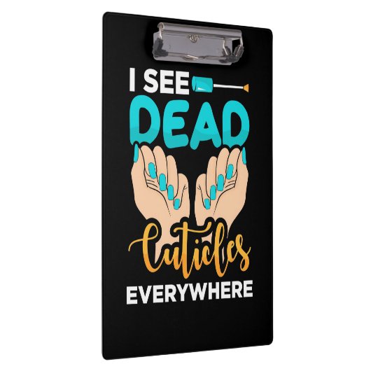 Ich sehe überall Kuchen Klemmbrett (Rechts)