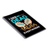 Ich sehe überall Kuchen Notizblock (Rechte Seite)