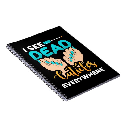 Ich sehe überall Kuchen Notizblock (Rechte Seite)