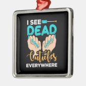 Ich sehe überall Kuchen Ornament Aus Metall (Links)