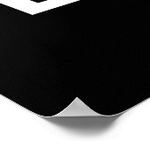 Ich sehe überall Kuchen Poster (Ecke)