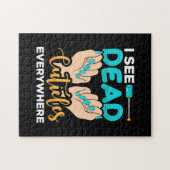 Ich sehe überall Kuchen Puzzle (Horizontal)