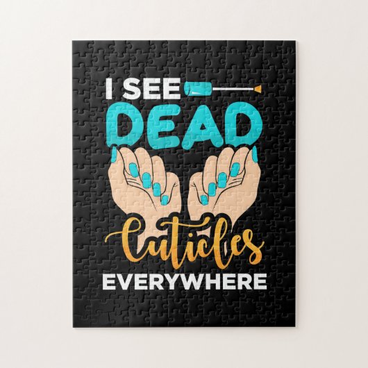 Ich sehe überall Kuchen Puzzle (Vertikal)