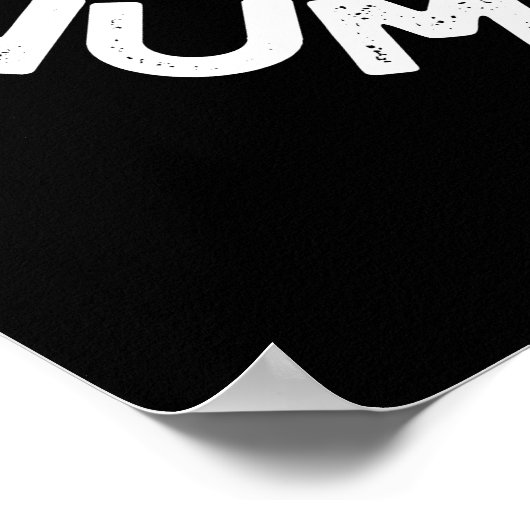 Ich sehe viele Leute lustige Zelt Pun Dark BG Poster (Ecke)