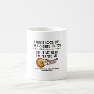 Ich sehe vielleicht aus, als würde ich dir beim Gi Kaffeetasse