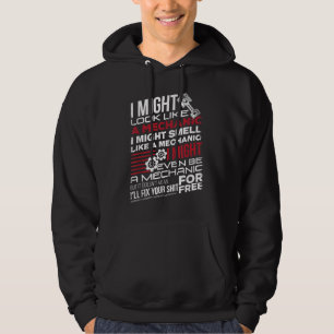 Ich sehe vielleicht aus wie ein Automechaniker Vat Hoodie