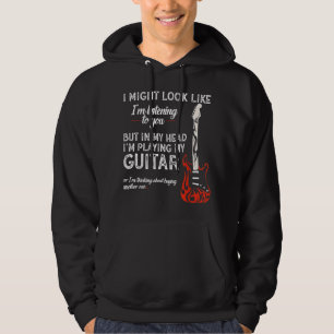Ich sehe vielleicht so aus, als würde ich dir zuhö hoodie