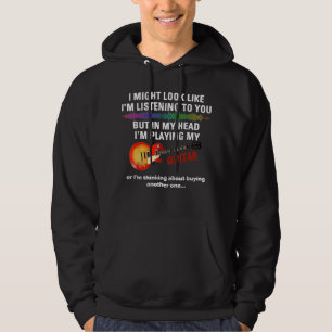 Ich sehe vielleicht so aus, als würde ich dir zuhö hoodie