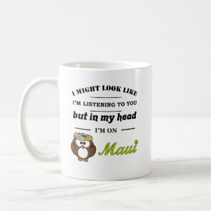Ich sehe vielleicht so aus, als würde ich dir zuhö kaffeetasse